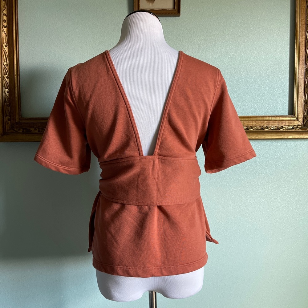 Nike Dri-Fit short sleeved yoga top